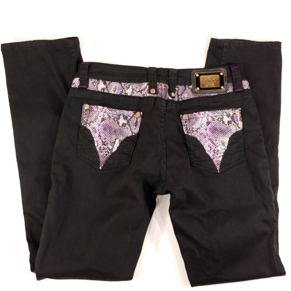 COOGI Women's Black Skinny Jeans - 9/10 - Picture 2 of 5